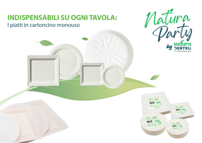 Nuova linea piatti cartoncino monouso